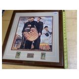 NORMAN ROCKWELL 'BOTTOM OF THE SIXTH' PRINT,