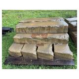 LARGE STEP STONES 38" X 9 X 5.5" - SMALL STONES