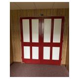 COMMERCIAL INTERIOR DOORS W/ PANIC HARDWARE 36" W