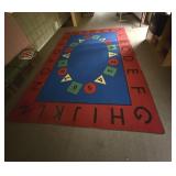 NUMBER AND ALPHABET RUG 11