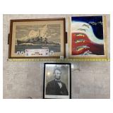 FRAMED WWII USS O