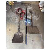 SHOVEL RAKE ETC.