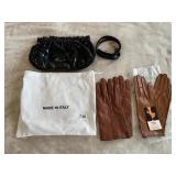 BORSETTA MILANO SEQUIN CLUTCH, POWNE