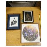 BETTY DAVIS SIGNED PRINT 