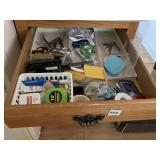 HOUSEHOLD ITEMS, CUTCO SCISSORS, TAPE,