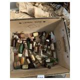 ASSORTED MINIATURE LIQUOR BOTTLES, JACK DANIEL