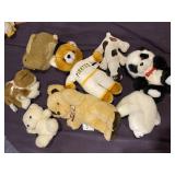 TONKA POUND PUPPIES AND ASSORTED PLUSH ANIMALS,
