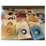 VTG 45 RPM VINYL RECORDS, ASSORTED ARTISTS,