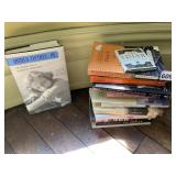 ASSORTED HARDCOVER AND SOFTCOVER BOOKS INCL JAMES