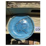 INVENTIVE AQUARIUS CONSTELLATION PORCELAIN DISH,