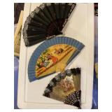 VTG FANS (3), MICHEL DESIGN WORKS TEA TOWEL,