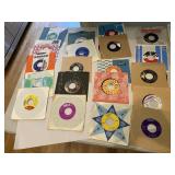VTG 45 RPM VINYL RECORDS, VARIOUS ARTISTS, LABELS
