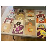 VTG 45 RPM VINYL RECORDS, ASSORTED ARTISTS AND