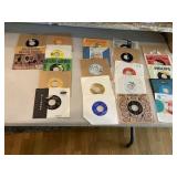 VTG 45 RPM VINYL RECORDS, ASSORTED ARTISTS,