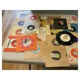 VTG 45 RPM VINYL RECORDS, ASSORTED ARTISTS,