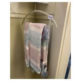 VERA TUCCI CASHMERE COLLECTION SCARF, STRIPED