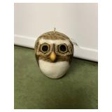 SAN FRANCISCO CANDLE COMPANY OWL SHAPED CANDLE.
