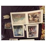 VTG ART PRINTS (4), ELLIOTT ERWITT FRAMED
