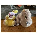 KNICKERBOCKER PLUSH HIPPO W/ PULL-STRING SOUND,