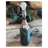 BASIC CONCEPT PENCIL-SHAPED TABLE LAMP, WOODEN