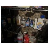 ASSORTED HOUSEHOLD CLEANING SUPPLIES, INCL MR.