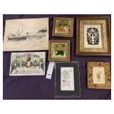 ASSORTED FRAMED ARTWORK, INCLUDES ANN B. WILDMAN
