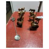 PERRY GARGANO OCTOPUS SPOON, STAINLESS STEEL,