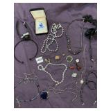 ASSORTED COSTUME JEWELRY, NAPIER BOX, DIGITAL