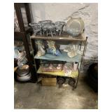 METAL SHELVING UNIT CONTENTS NOT INCLUDED