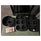 NORDIC WARE ROSE CAKE PANS (3), ROSE CAKE PAN