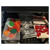 MOTHER GOOSE COOKIE CUTTERS IN BOX, ALUMINUM