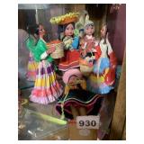 VTG FOLK ART DOLLS, TRADITIONAL REGIONAL