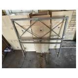 METAL HEADBOARD, DIAMOND PATTERN DESIGN, BRONZE