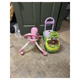 DORA THE EXPLORER RIDE-ON TOY, W/ CASTLE PLAYSET,