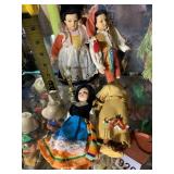 VTG MARIN DOLLS, INTERNATIONAL COSTUME DOLLS,