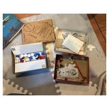 VTG BOARD GAMES, INCLUDES CLUE, WHY, SKUNK,