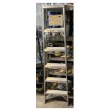 WERNER SAFT-MASTER HOUSEHOLD LADDER, MODEL 366, 6