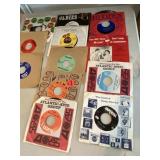 VTG 45 RPM VINYL RECORDS, ASSORTED ARTISTS,