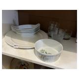 JOHNSON BROS ATHENA PLATTER, PORCELANA SCHMIDT