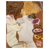 COSTUME ACCESSORIES, INCLUDES BUNNY EARS, FEATHER