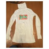 TRIX CEREAL PROMOTIONAL TURTLENECK SHIRT, WHITE,