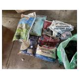 ASSORTED GARDEN AND GRILLING SUPPLIES: