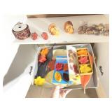 THANKSGIVING DECOR: CERAMIC TURKEY SALT AND