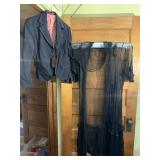VERONICA DE LAURENTIIS BLACK LACE CARDIGAN,