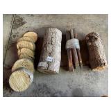 2FUNGUYS.COM SHIITAKE MUSHROOM LOGS (2), ASSORTED
