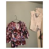 KAREN MILLEN BUTTERFLY PRINT TOP, FLOREAT