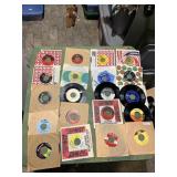 VTG 45 RPM VINYL RECORDS, VARIOUS ARTISTS,