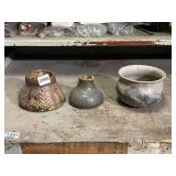 PATRICIA COLAVINCENZO STUDIO POTTERY BOWLS (3),