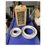 WOODEN CHEESE KEEPER W/ MESH SIDES, FANTAGALLI