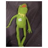 FISHER-PRICE TOYS KERMIT THE FROG PLUSH PUPPET,
